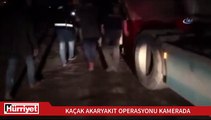 İstanbul'da kaçak akaryakıt operasyonu kamerada