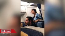 İki yolcu birbirine girdi uçak İstanbul’a zorunlu iniş yaptı