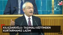 Kılıçdaroğlu: Türkiye’yi taşımalı eğitimden de kurtarmamız lazım