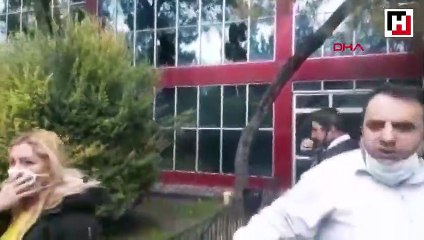 İzmir'de hastanede yangın paniği