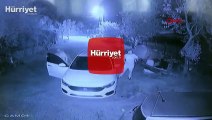 Tartıştıkları kişiyi silahla yaraladıkları anlar güvenlik kamerasına yansıdı