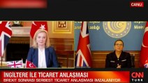 Türkiye ile İngiltere arasında Serbest Ticaret Anlaşması imzalandı