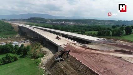 Kuzey Marmara Otoyolu'nda çalışmaların yüzde 71’i tamamlandı