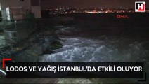 Lodos ve yağış İstanbul'da etkili oluyor