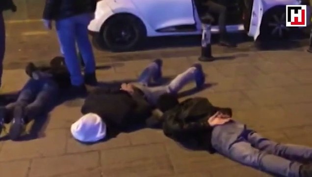 Narkotik polisinden zehir tacirlerine restoranda nefes kesen baskın