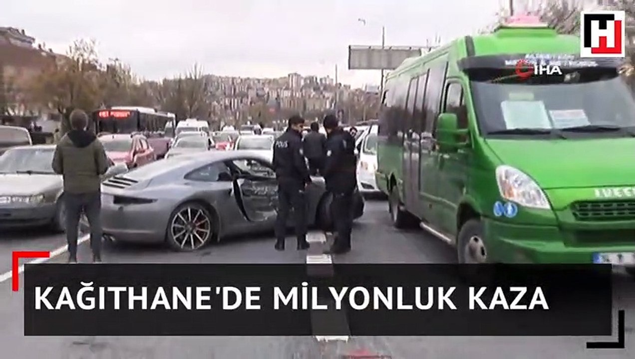 Kağıthane’de milyonluk kaza