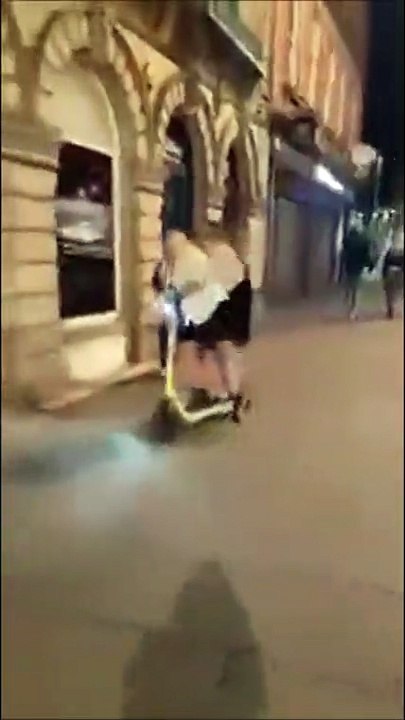 La trottinette ça peut faire très mal aux dents