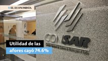 Utilidad de las afores cayó 74.6% anual en el tercer trimestre: Consar