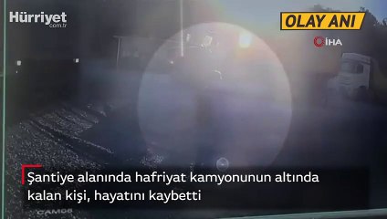 İstanbul’da şantiyede feci ölüm! O anlar kamerada