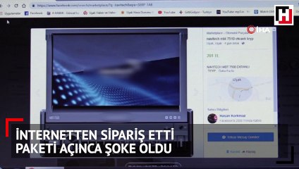 İnternetten sipariş etti! Paketi açınca şoke oldu