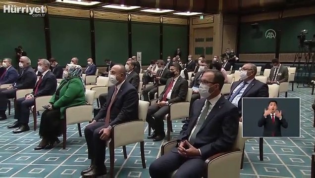 Cumhurbaşkanı Recep Tayyip Erdoğan, Kabine Toplantısı sonrası açıklamalarda bulundu