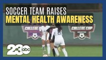 Stanford women's soccer team brings awareness to mental health