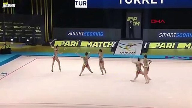 Kadın Ritmik Cimnastik Grup Milli Takımı, Avrupa şampiyonu oldu