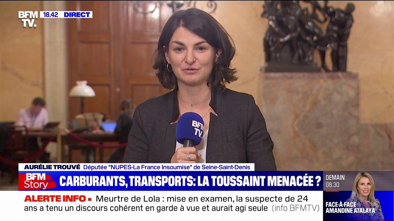 Aurélie Trouvé (Nupes-LFI): "Il est temps d'avoir une hausse du Smic et une taxation des surprofits"