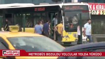 İstanbullulara metrobüs şoku