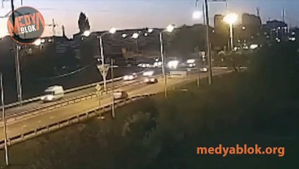 Rusya'da Su-34 uçağının düşme anı