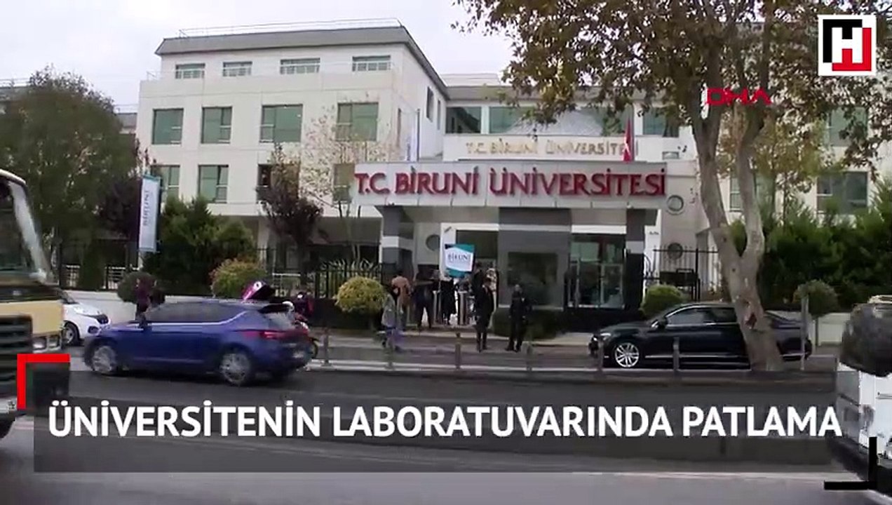 Üniversitenin laboratuvarında patlama