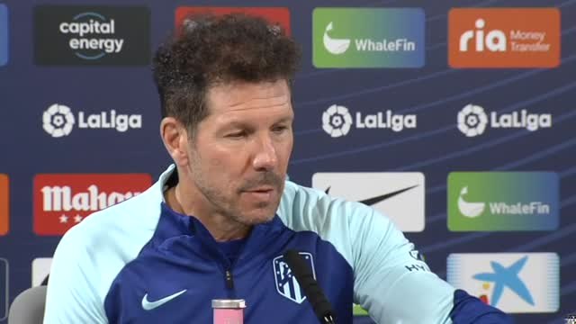 Simeone: Va a haber mucha competencia y vamos a tener que reforzar energías