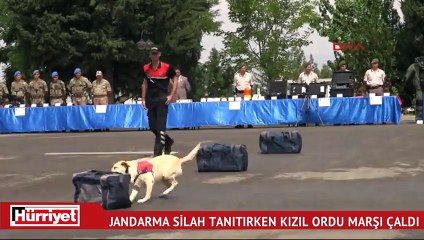 Jandarma'dan Kızıl Ordu marşı