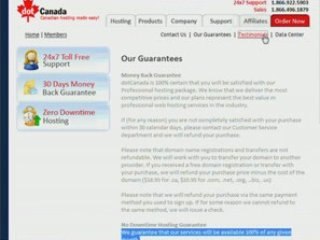 dot Canada hosting reviews