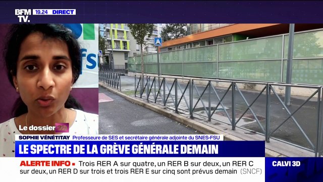 Sophie Vénétitay (SNES-FSU): Il faut que le gouvernement prenne la mesure de ce qui se joue en matière de salaires dans l'Éducation nationale