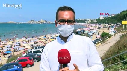 Şile sahilinde adım atacak yer kalmadı