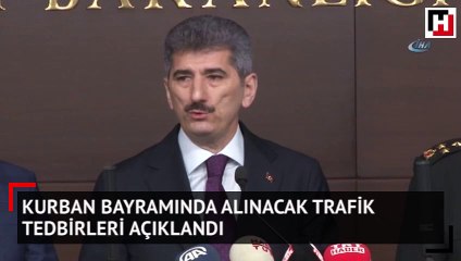 Kurban Bayramında alınacak trafik tedbirleri açıklandı