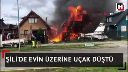 Şili’de evin üzerine uçak düştü: 6 ölü