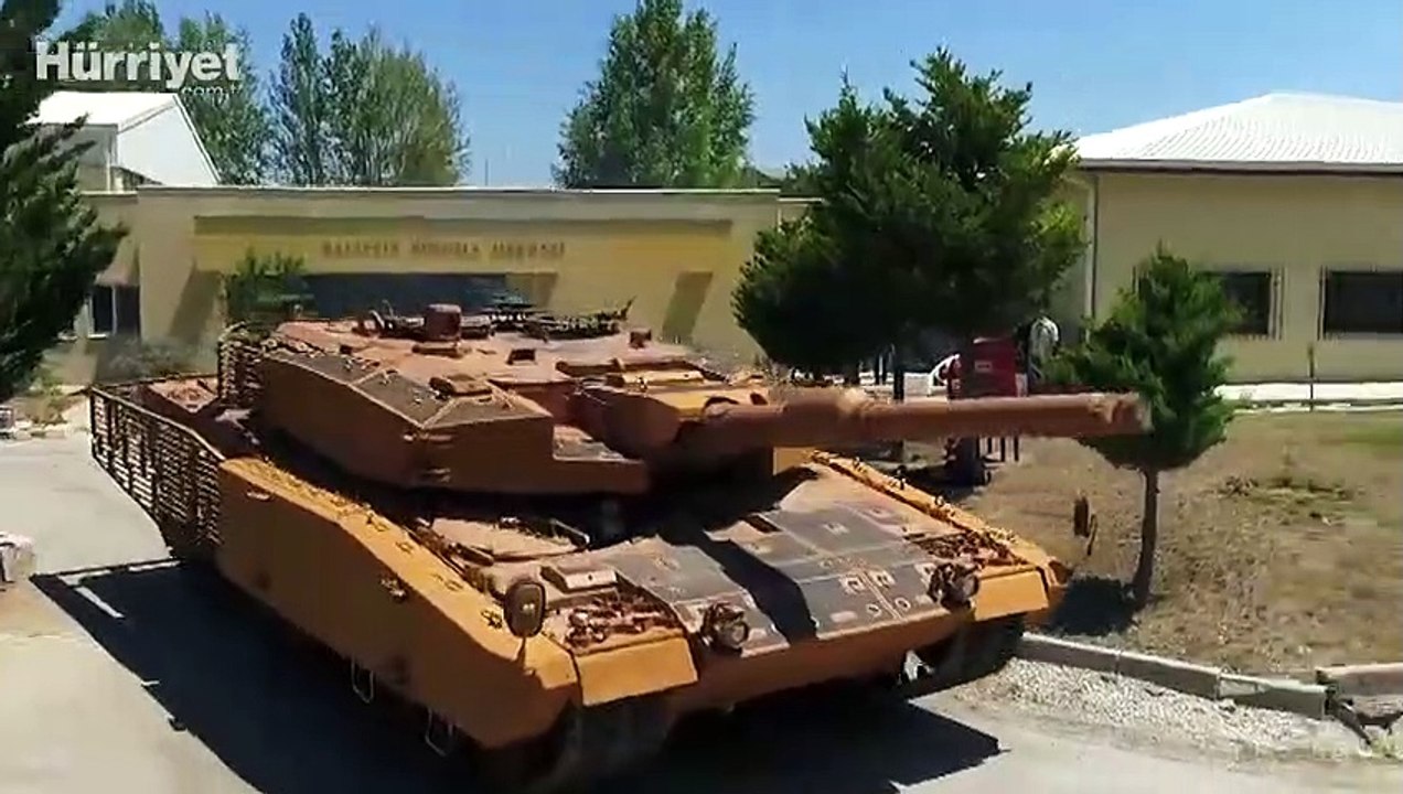 Leopard 2A4 tankları yeni zırhlarıyla seviye atlıyor