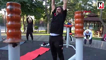 Spor yaparken karakolluk oldular