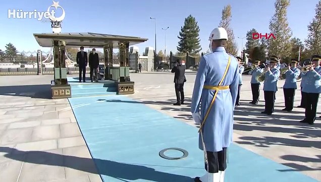 Cumhurbaşkanı Erdoğan, Katar Devleti Emiri Şeyh Temim Bin Hamad El Sani'yi resmi törenile karşıladı