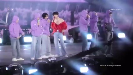 BTS Rehearsal  YET TO COME IN BUSAN Concert V 뷔의 브이넥은 어디까지 인가 JIMIN이 잔망 떨기 꺠꾸닥