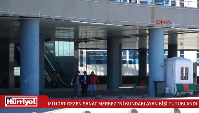 Müjdat Gezen Sanat Merkezi'ni kundaklayan kişi tutuklandı
