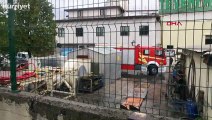 Tekirdağ'da fabrikada kaynak sırasında patlama