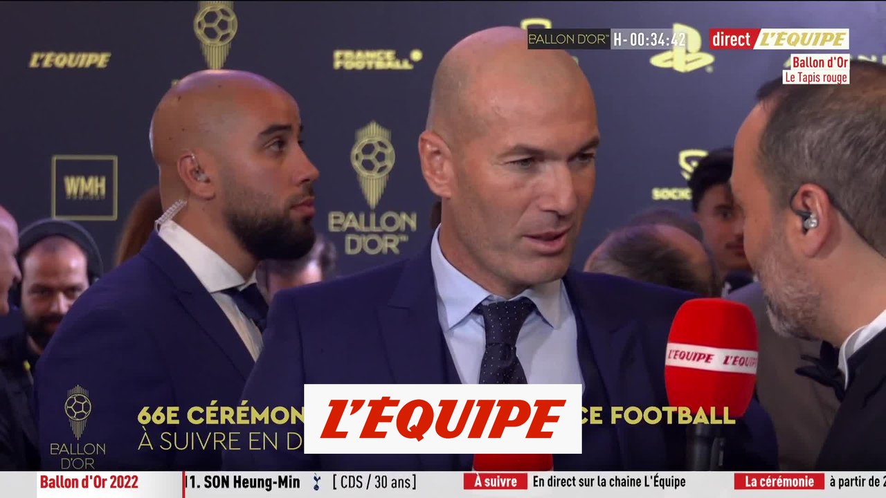 Zidane : « J'espère que Karim sera le nouveau Ballon d'Or » - Foot - Ballon d'Or