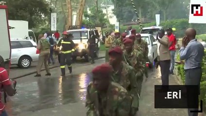 Kenya'da patlama ve silah sesleri