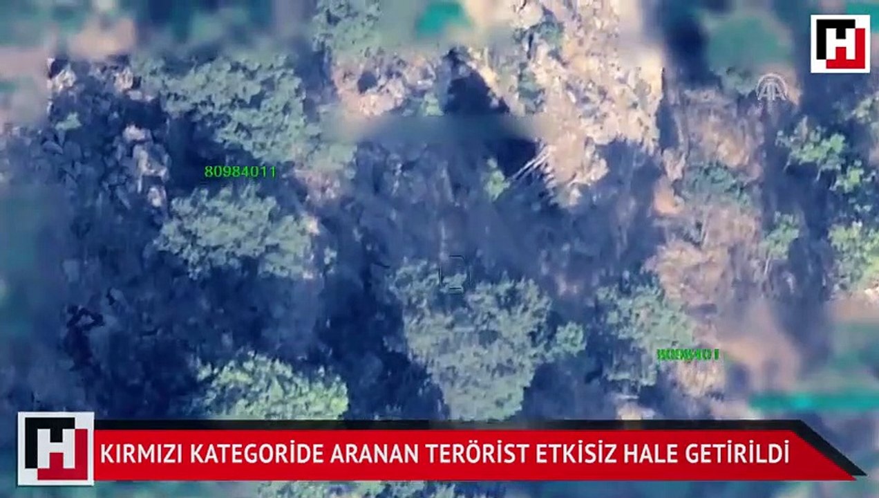 Kırmızı kategoride aranan terörist etkisiz hale getirildi
