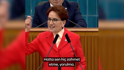 Akşener: Yasa teklifimize hayır oyu verenler yalancıdır, utanmazdır, yüzsüzdür!