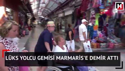 Lüks yolcu gemisi Marmaris'e demir attı