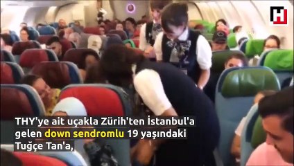 THY kabin memurlarından örnek davranış