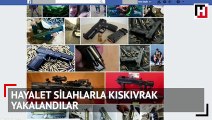 Silahları sosyal medya hesabından paylaştı! Polis yakaladı
