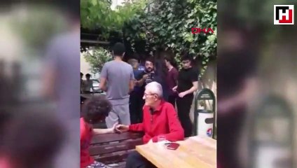 Site sakini kadınla servis şoförünün kedi ezme kavgası