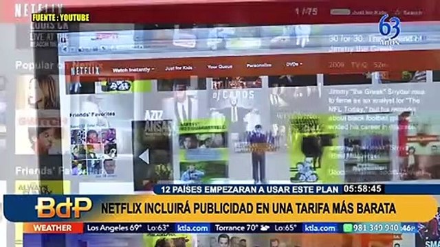 Netflix: la plataforma de streaming ofrece planes más baratos que incluyen anuncios