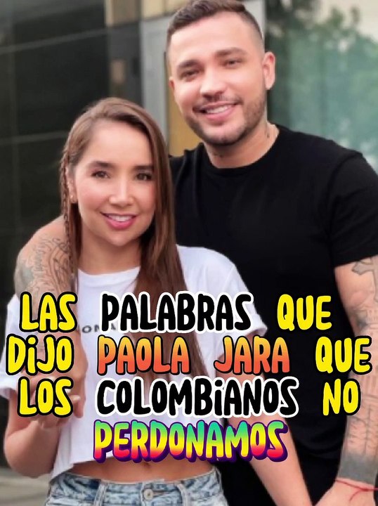 las palabras que dijo paola jara que los colombianos no perdonamos #jessiuribe #noticias #chismes #famosos #farandula