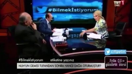 TRT’de ilginç Nuh tufanı iddiası