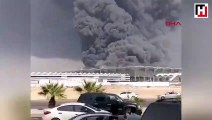 Suudi Arabistan'da yangın