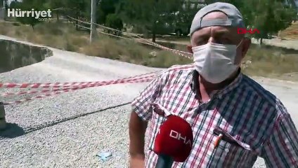 Konya'da obruklar evlere yaklaştı, vatandaşlar tedirgin