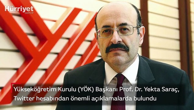 Son dakika haberler... Tarihi karar! YÖK Başkanı duyurdu...