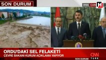 Çevre ve Şehircilik Bakan Murat Kurum'dan sel açıklaması