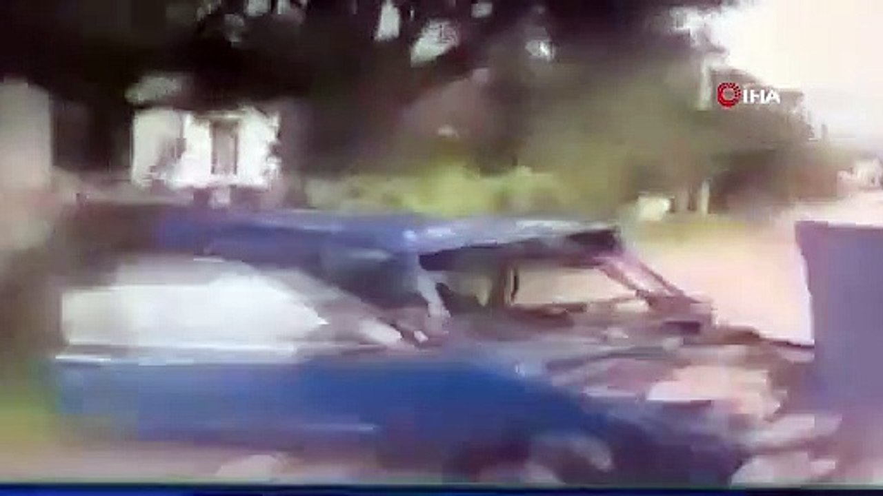 Karı kocayı feci kaza ayırdı